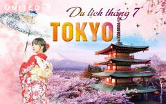 Du lịch Tokyo tháng 7